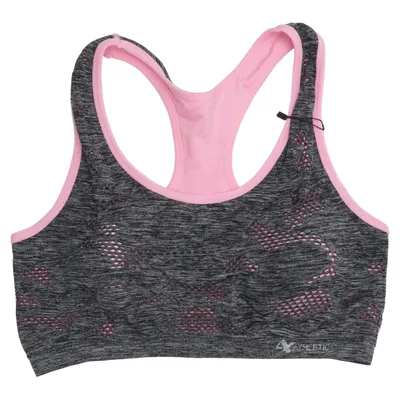 Sports bra (Gray, Pink) from Avia