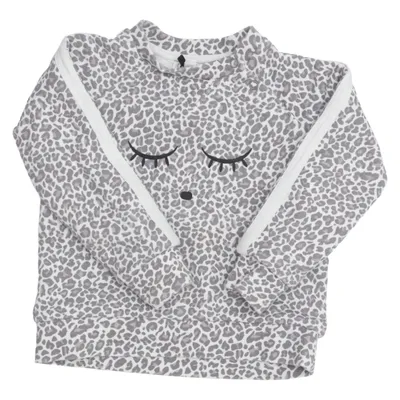 Sweatshirt (White, Gray) from Livly Cotton