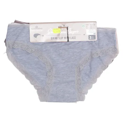 Panties (Bikini Slip With Lace) from The Skandinavian Brand Cotton