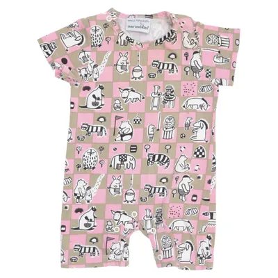 Rompers (Pink, Multicolored) from Marimekko Cotton, Elastane