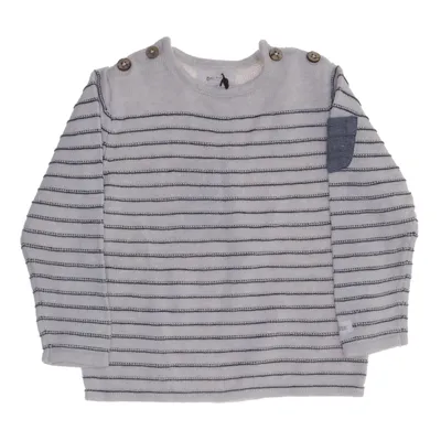 Tröja (Beige, Blå) från Newbie by KappAhl Ekologisk bomull