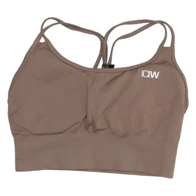 Sports bra (Brown) from ICIW Elastane, Polyamide