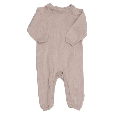 Barboteuse (Beige) de Friends Coton biologique, Laine
