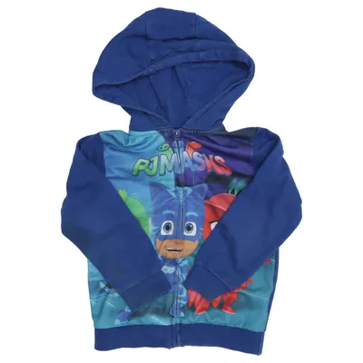 Capuchon sweater (Blauw, Meerkleurig) van PJ Masks Katoen, Polyester