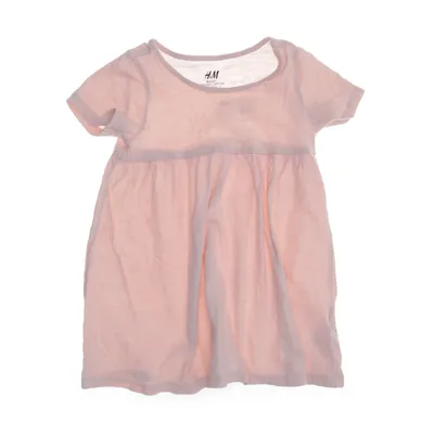 Klänning (Rosa) från H&M Basic Bomull