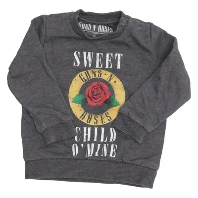 Sweatshirt (Gris) de Guns n' Roses Coton, Polyester