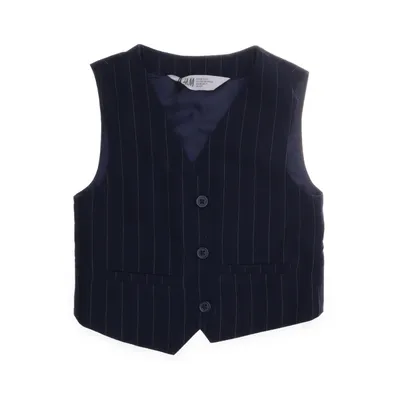 Suit vest (Blue) from H&M Polyester, Cotton
