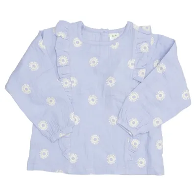 Bluse (Blau, Weiß) von Alana Bio-Baumwolle