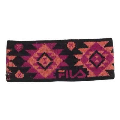 Bandeau à cheveux (Noir, Multicolore) de Fila Acrylique, Laine