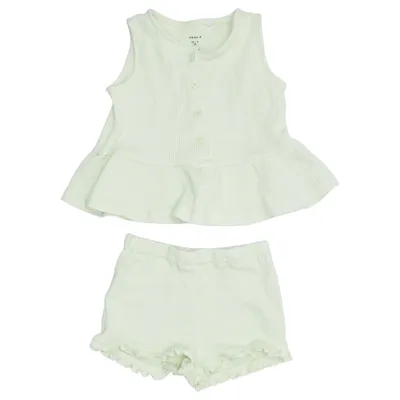 Set (NMFILUKAZ SL TOP) från Name It Elastan, Ekologisk bomull