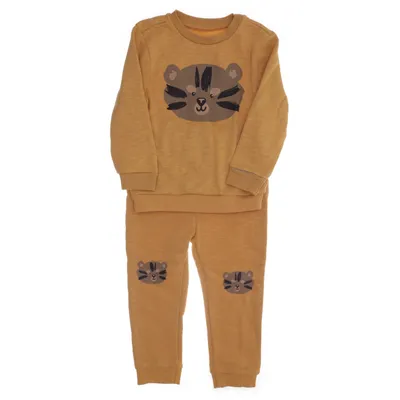 Loungewear (Geel, Bruin) van Primark Katoen, Polyester