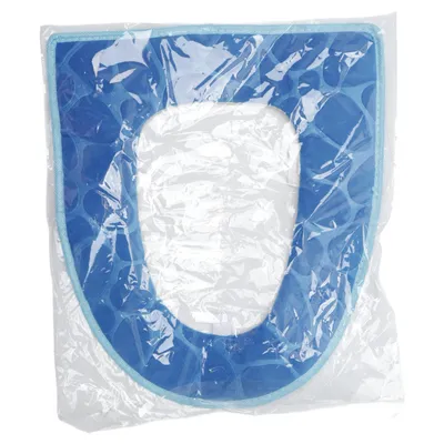 Toilet seat (Blue) Polyester