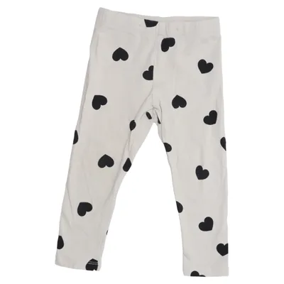 Legging (Beige, Noir) de Lindex Kids Coton, Élasthane