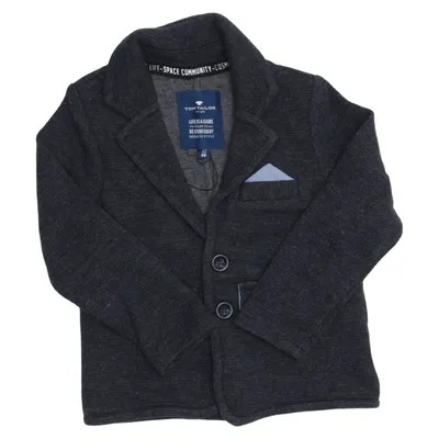 Blazer (Bleu) de Tom Tailor Coton, Polyester