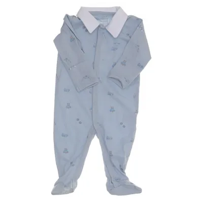 Sparkdräkt (Blå, Vit) från Livly Bomull