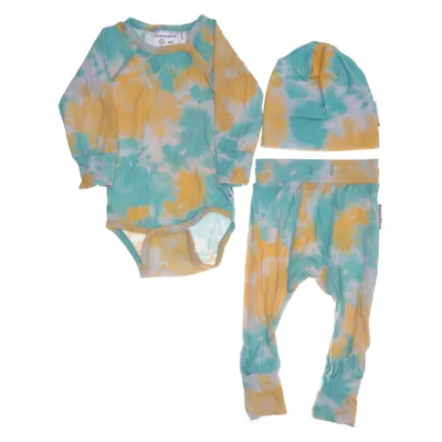 Set (Green, Yellow, Multicolored) from Geggamoja Elastane, Organic cotton