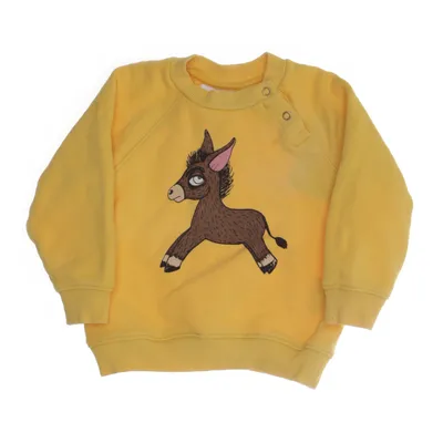 Sweatshirt (Gul) fra Mini Rodini Økologisk bomuld