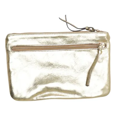 Clutch bag (Gold) from Georgia Rose Leather