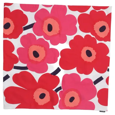 Cushion cover (White, Red, Pink) from Marimekko