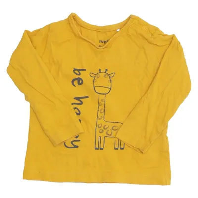Långärmad t-shirt (Gul) från Lupilu Bomull