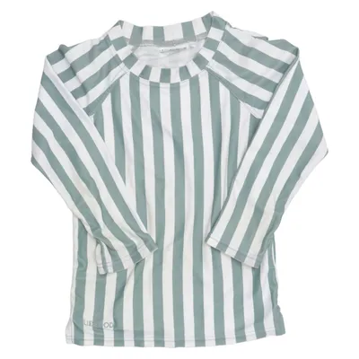 T-shirt de natation (Vert, Blanc) de Liewood Élasthane, Polyester recyclé