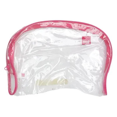 Toilet bag (Transparent, Pink) from Medi