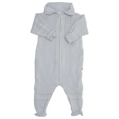 Rompers (Blue) from Lillelam Merino wool