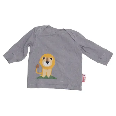 Långärmad t-shirt (Grå, Flerfärgad) från Pinguin