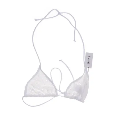 Bikiniöverdel (Vit) från NA-KD Elastan, Polyamid