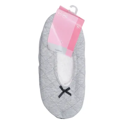 Tofflor (Grå) från Canda C&A Bomull, Elastan, Polyester