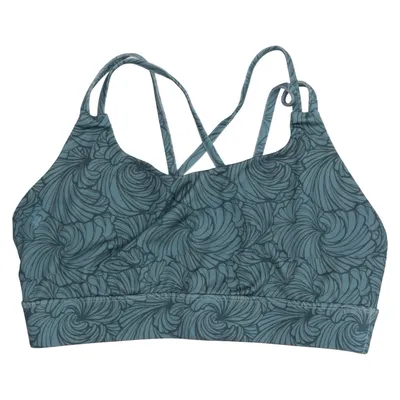 Sport-BH (Grön) från 4Yoga Elastan, Polyester