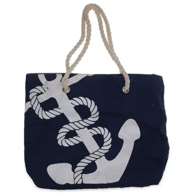 Beach bag (Blue, White) from Karisma Polyester