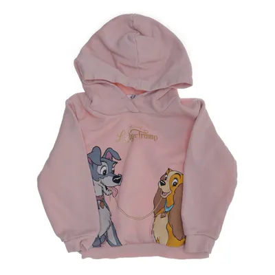 Capuchon sweater (Roze) van H&M Kids Katoen, Polyester, Elastaan