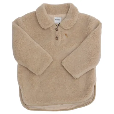 Fleecetrøje (Beige) fra Donsje
