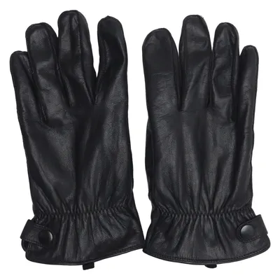 Gants en cuir (Noir) de TCM Cuir, Polyester