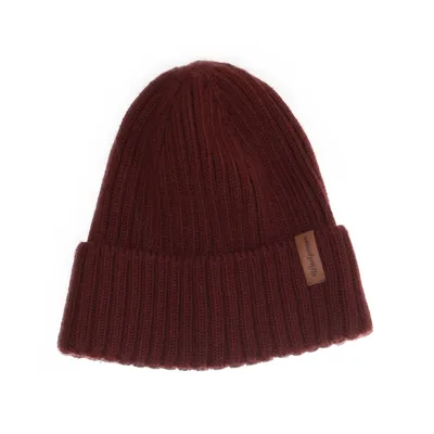 Beanie (Rood) van Woolpower Polyamide, Wol