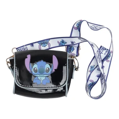 Axelremsväska (Svart, Vit, Blå) från Disney Stitch
