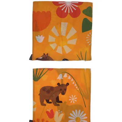 Cushion cover (Orange, Multicolored) from Vallila Cotton
