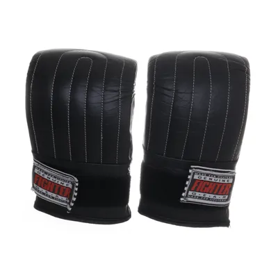 Gants de boxe (Noir) de Fighter