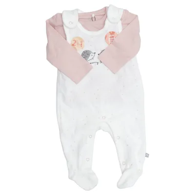 Barboteuse (Blanc, Rose, Multicolore) de Lupilu Coton, Élasthane, Polyester
