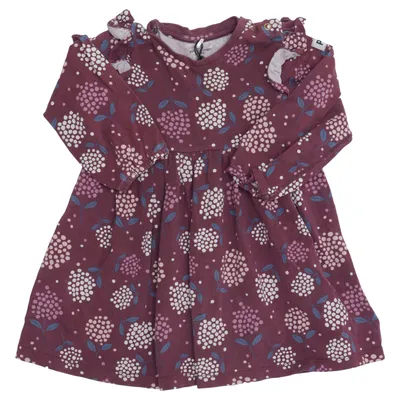 Dress (Purple, Pink, White) from Polarn O. Pyret Elastane, Organic cotton