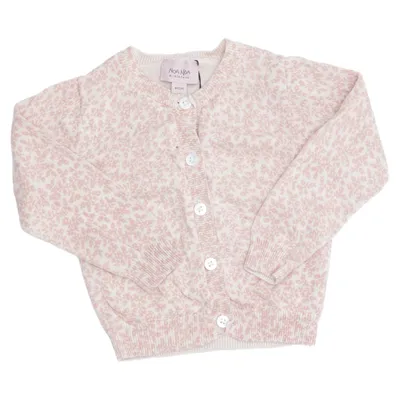 Cardigan (Pink, White) from Noa Noa Miniature Cotton