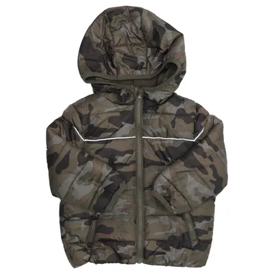 Vinterjacka (Grön, Svart, Grå) från M&Co Polyester