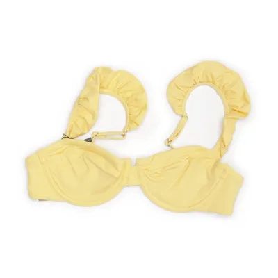 Bikini top (Gul) fra H&M Elastan, Polyamid, Polyester