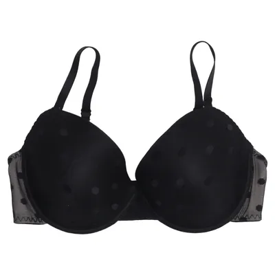 Bra (Black) from Rainbow Elastane, Polyamide, Polyester