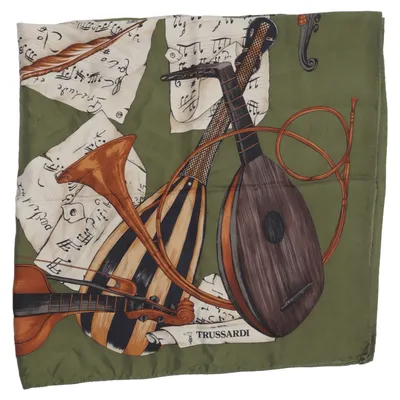 Cache-col (Vert, Marron, Multicolore) de Trussardi