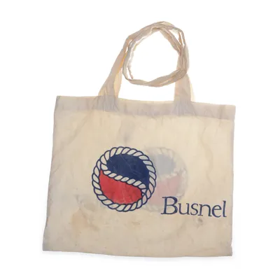 Canvas bag (Beige, Blue, Red) from Busnel
