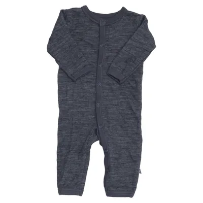 Barboteuse (Gris) de Friends Coton, Laine de mouton, Polyamide
