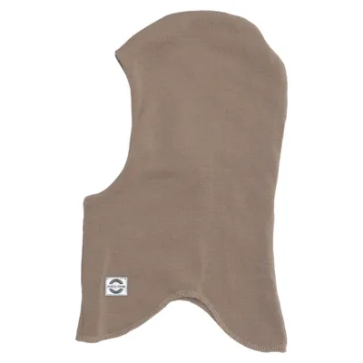 Balaklava (Brown) from Mikk-line Acrylic, Cotton, Elastane, Wool