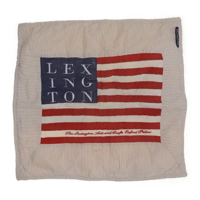 Prydnadskudde (Beige, Röd, Blå) från Lexington Bomull